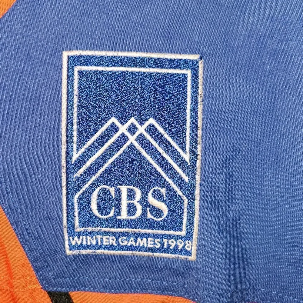 VTG Nike ACG 3 Layer 1998 CBS News Olympics Ski Jacket S - Picture 2 of 7